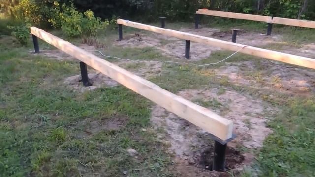 Каркасный дом в 2 руки. 6х6. часть 1. смотреть онлайн