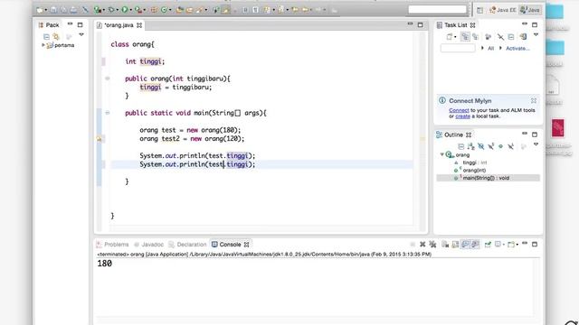 Belajar Java (Konstruktor) смотреть онлайн