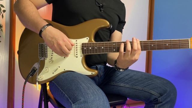 Простой трюк с диссонансами от Allen Hinds .Уроки гитары смотреть онлайн