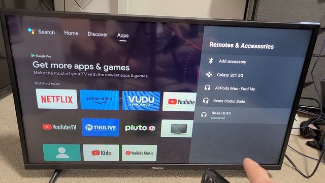Hisense TV: How to Disconnect / Unpair Bluetooth Headphones, Earbuds, Other Devices смотреть онлайн
