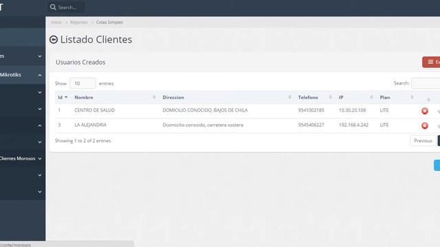 Sistema de gestión MIKROTIK de clientes y pagos смотреть онлайн