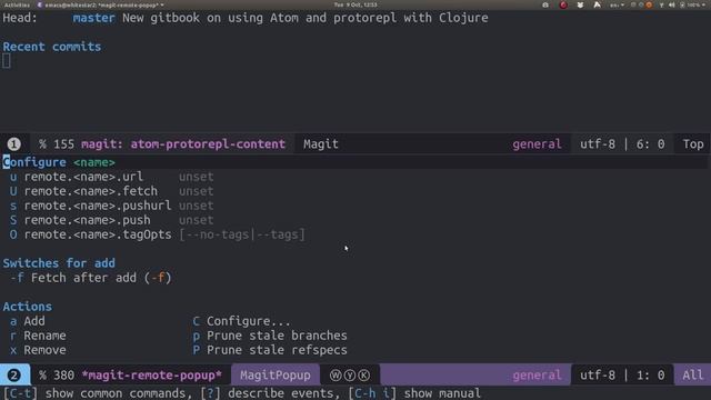 Spacemacs - Magit - Create a local git repository and add Github remote смотреть онлайн