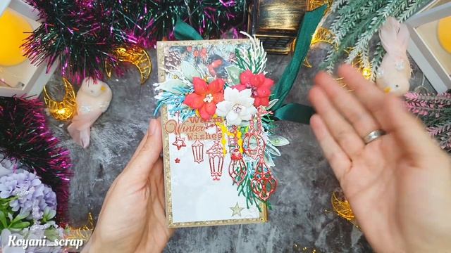 Новогодняя шоколадница с pop-up элементом/new year presents #scrapbook #скрапбукинг #новыйгод смотреть онлайн