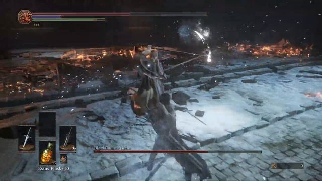 DARK SOULS III X Sword Art Online: Kirito vs Blackflame Friede (NG+3) смотреть онлайн