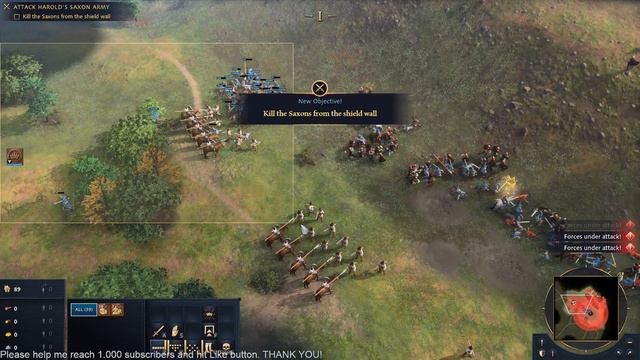 Age of Empires IV 2024. Battle of Hastings. No Commentary gameplay. 2K | 60 FPS смотреть онлайн