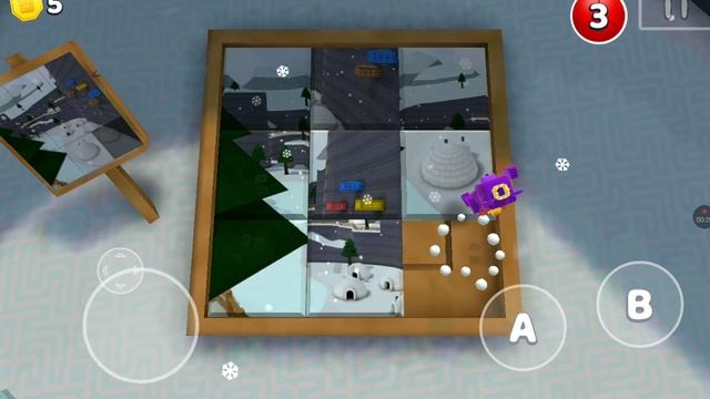 Как пройти обновлённый пазл в Снежной долине в игре Super Bear Adventure