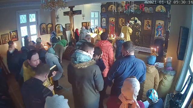 Воскресенье. Неделя пред Крещением. Собор 70-ти апостолов. смотреть онлайн
