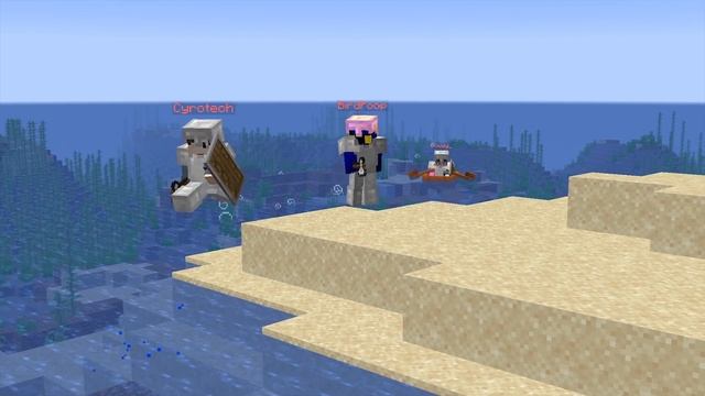 Minecraft Manhunt, But You Can Craft OP Hacks REMATCH