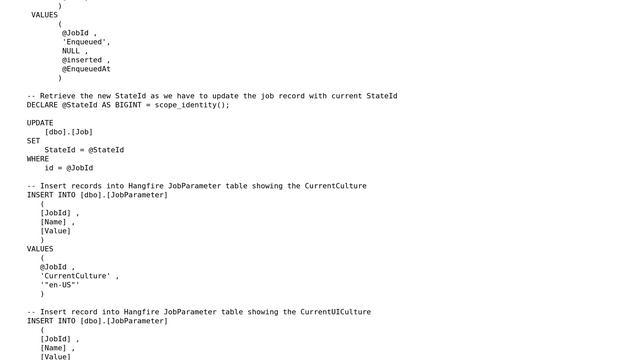 Databases: Create a Hangfire job via SQL stored procedure смотреть онлайн