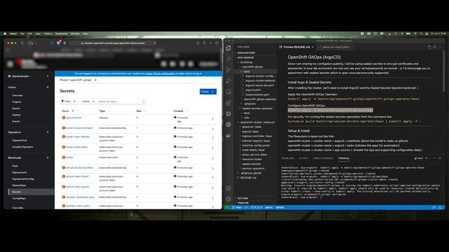 OpenShift GitOps (ArgoCD) - My Lab Setup смотреть онлайн
