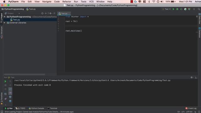 Python and Tkinter Introduction to Tkinter GUI Via Learning Hub смотреть онлайн