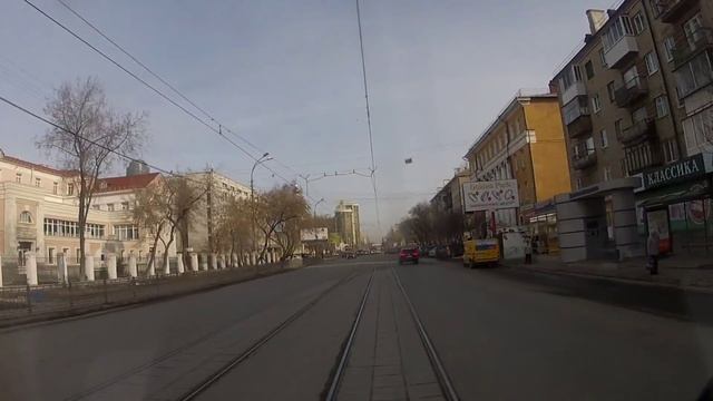 Трамвайный маршрут №25, г Екатеринбург смотреть онлайн