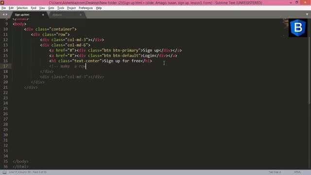 Bootstrap Signup Form Code - Signup Form Using Bootstrap - Sign up Form Using Bootstrap Source code смотреть онлайн