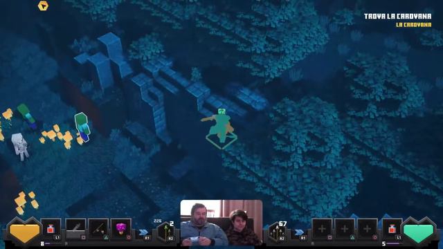 Minecraft Dungeons PS5 -Parte 2 - by Marcodrums Games Live 13/3/2022 смотреть онлайн