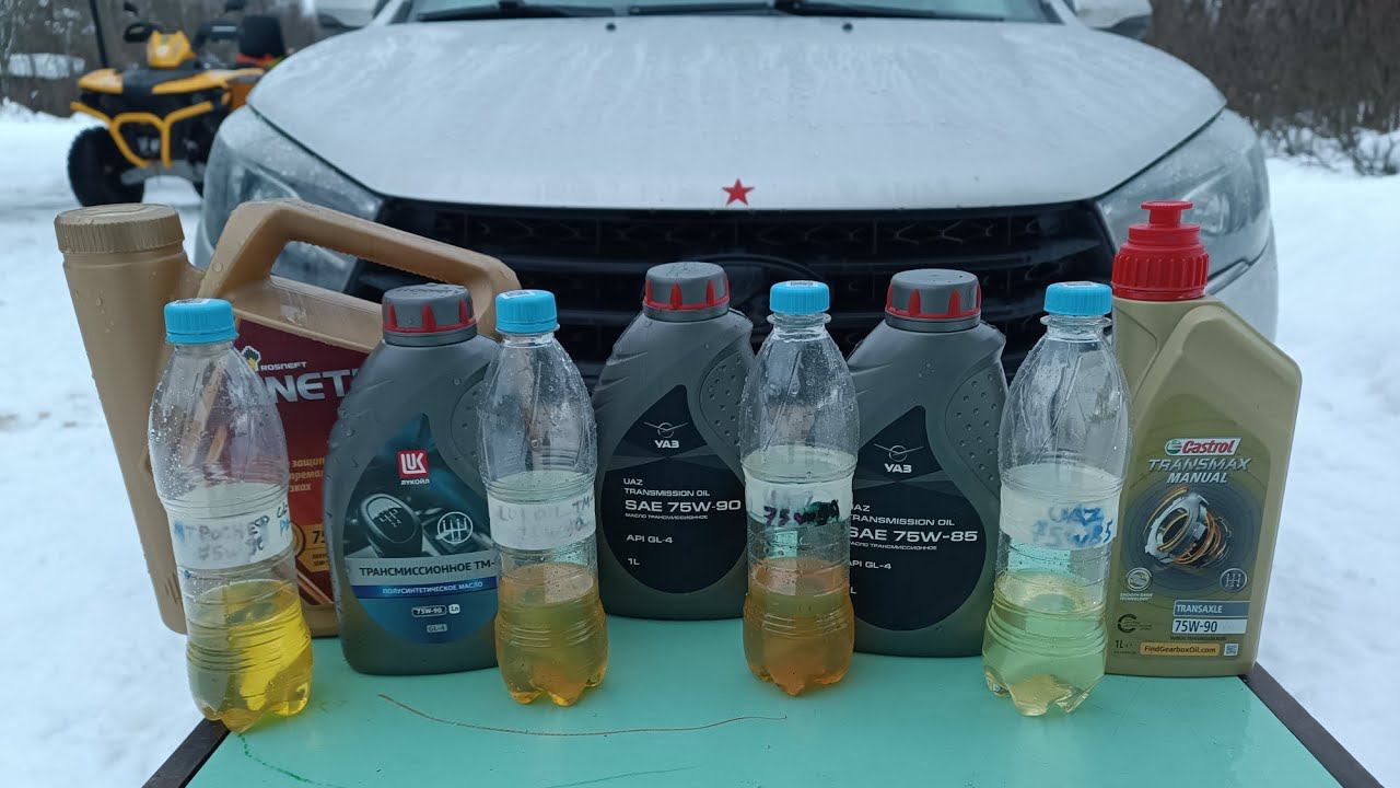 LADA Vesta,,,масло в кпп небольшие итоги и заливаем UaZ 75w85 !!! смотреть онлайн