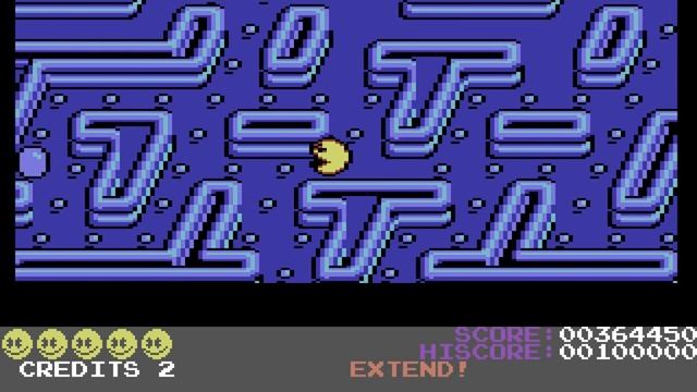 Pac-Mania (Commodore 64) смотреть онлайн