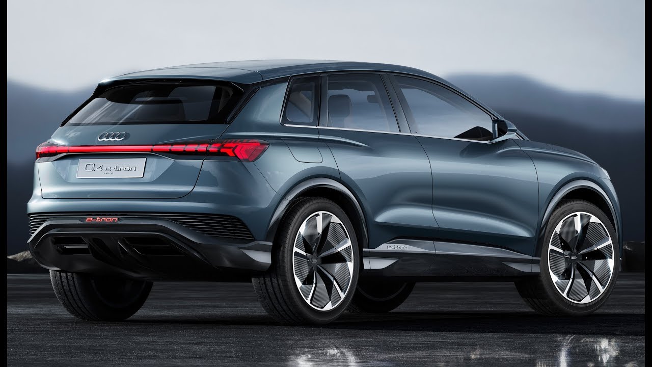 Audi Q4 e-tron - интересный полностью электрический внедорожник. смотреть онлайн
