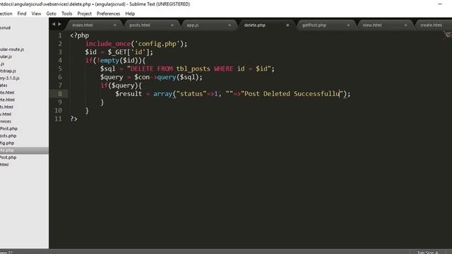 How to Create a Restful Webservice API to Delete Record смотреть онлайн
