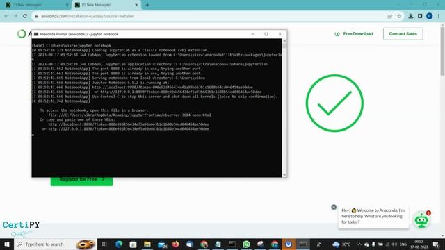 Mastering Python with Anaconda: Your Complete Guide to Installation and Setup | CertiPY Tutorial смотреть онлайн