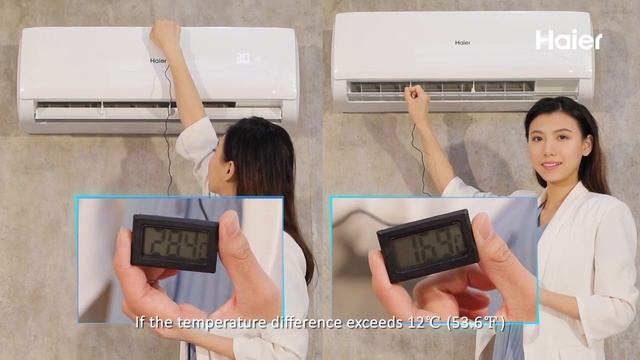 English AC- Poor cooling of wall mounted air conditioner Haier смотреть онлайн