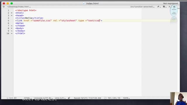 week 1 lesson 2 (Programming in HTML 5, CSS 3 & JavaScript) смотреть онлайн