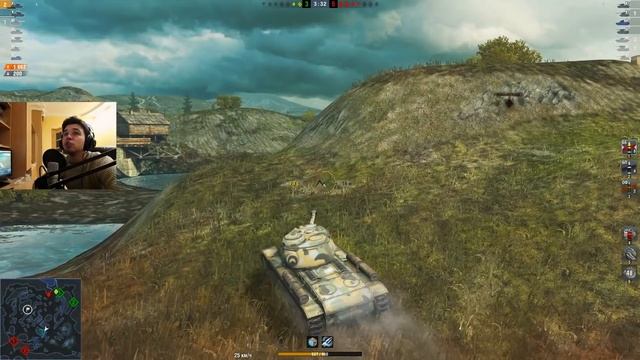 WoT Blitz - Превосходство танка с экипировокй КВ-1С - World of Tanks Blitz (WoTB) смотреть онлайн