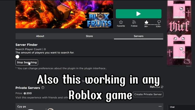 Free private server in Blox fruit without spending robux.... смотреть онлайн