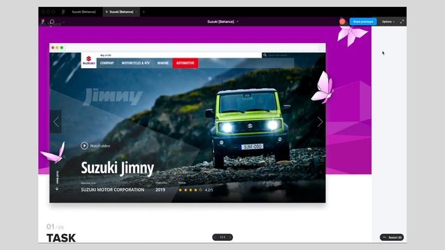 Презентация на Behance и настройка Mockup #figma #фигма #курсы смотреть онлайн