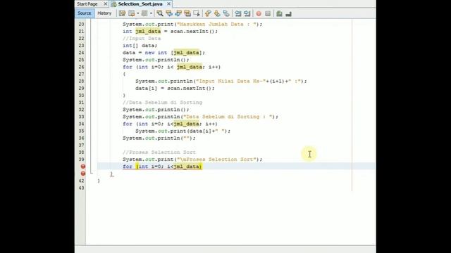 Selection Sort In Java (Sorting) смотреть онлайн