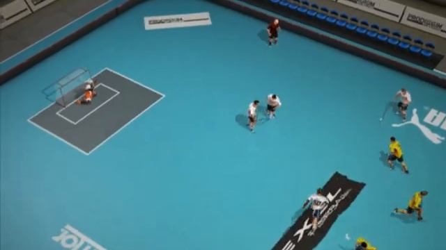 FBL Floorball Game Gameplay Demo смотреть онлайн