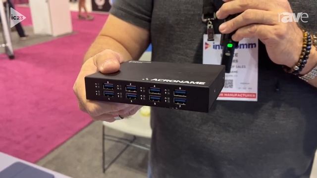 InfoComm 2023: Acroname Presents USB Hub3p USB Autoswitching Hub BYOD Solution смотреть онлайн