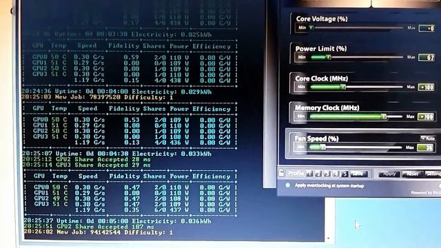 Майнінг криптовалюти GRIN алгоритм Cuckatoo32 - 0.3 G/s на Gigabyte GTX 1070 G1 смотреть онлайн