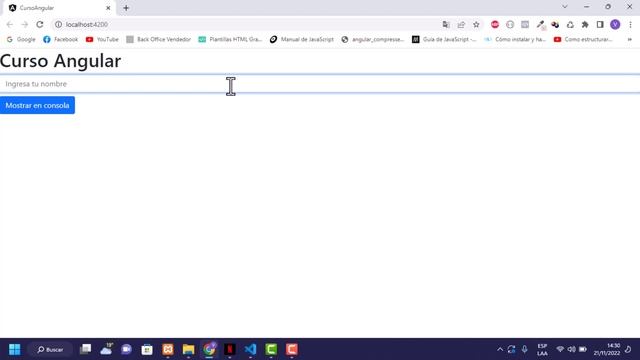 09 - Variables de plantilla (template variables) - Curso aprende Angular desde cero смотреть онлайн