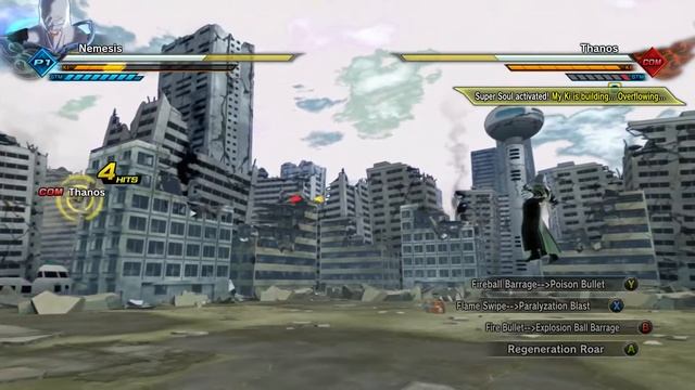 DRAGON BALL XENOVERSE 2 - Nemesis VS Thanos смотреть онлайн