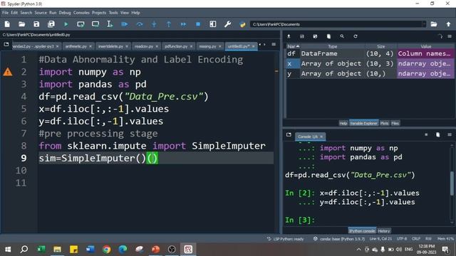 Remove Data Abnormality | Label Encoding in Dataset | Machine Learning Tutorials in Hindi 32 смотреть онлайн