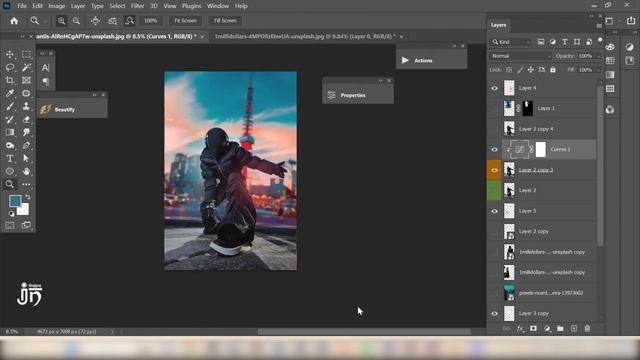 Lens Blur with Simple Photo [ #photoshoptutorial ] photoshop смотреть онлайн