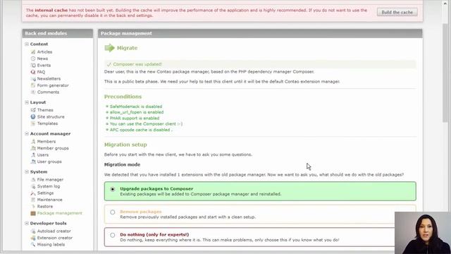 00 Install composer in Contao 3.5 смотреть онлайн