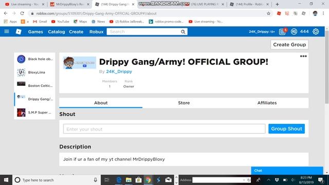 MY OFFICIAL ROBLOX GROUP!! смотреть онлайн