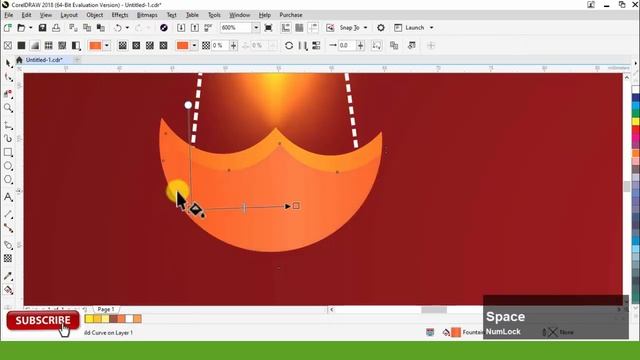 #238 | Navratri Banner Design | Basic CorelDraw in Hindi смотреть онлайн