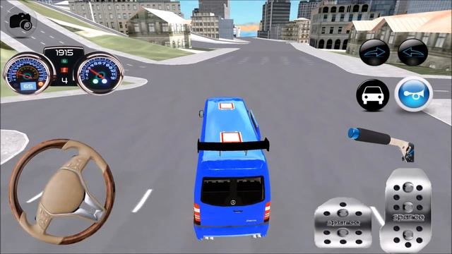 Direksiyonlu Minibüs Şoförü Oyunu // Direksiyonlu Araba oyunları #2 смотреть онлайн