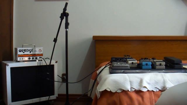 Orange Tiny Terror - Test with pedals! смотреть онлайн