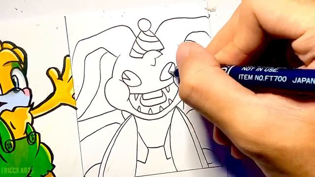 Drawing BUNZO BUNNY In Different Styles | Poppy Play Time смотреть онлайн