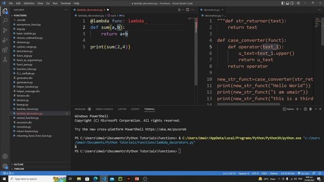 Lambda Functions as Decorators in Python | Complete Functional Programming Course in Python смотреть онлайн