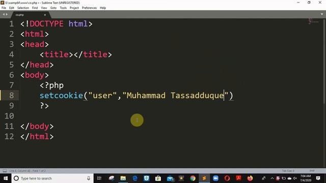 What are Cookies in web | $_COOKIE Super Global in PHP | PHP Tutorial for beginners in Hindi / Urdu смотреть онлайн