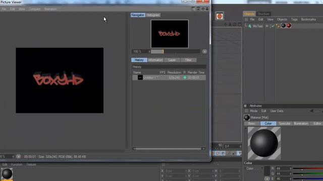 Cinema4d Beginner Tutorials | How To Transfer Cinema4d Text To Photoshop