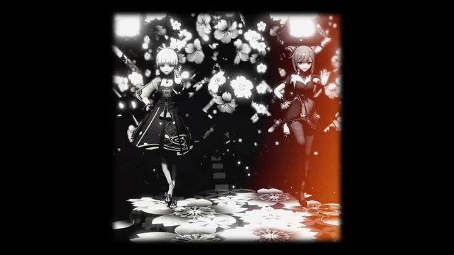 【Genshin Impact MMD】 Keqing & Ayaka 宵々古今 / Yoiyoi Kokon смотреть онлайн