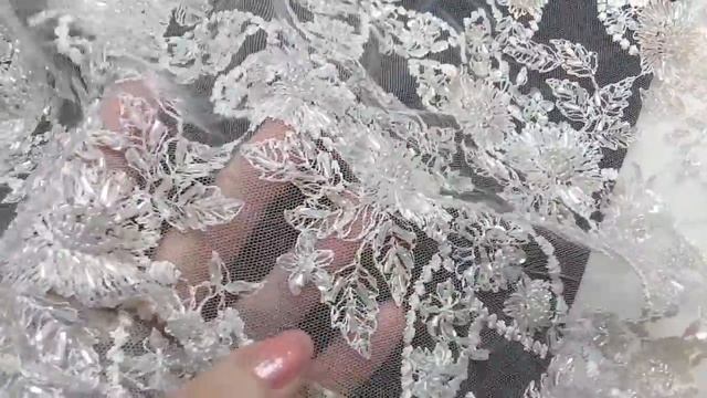 35-198 Ткань вышитая стеклярусом every смотреть онлайн