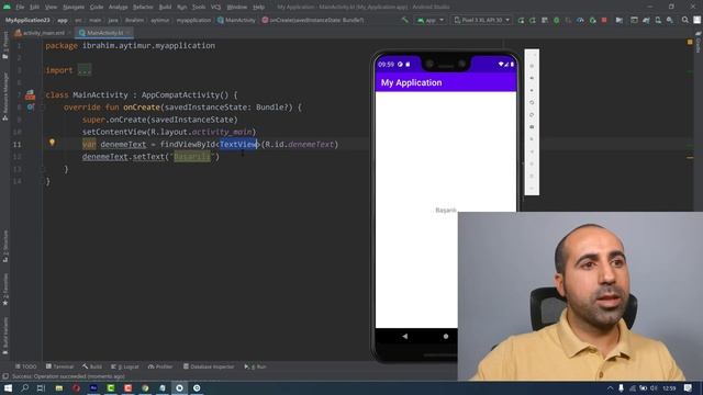 Android Studio, Kotlin ID'ler kod satırında görünmüyor. Kotlin ViewBinding Kullanımı 4K смотреть онлайн