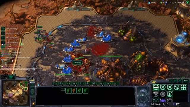 StarCraft 2: My Opponent Broke His Keyboard! - Never Attack to Grandmaster смотреть онлайн