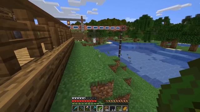 Building the ultimate experience farm | Create Above and Beyond Episode 9 смотреть онлайн